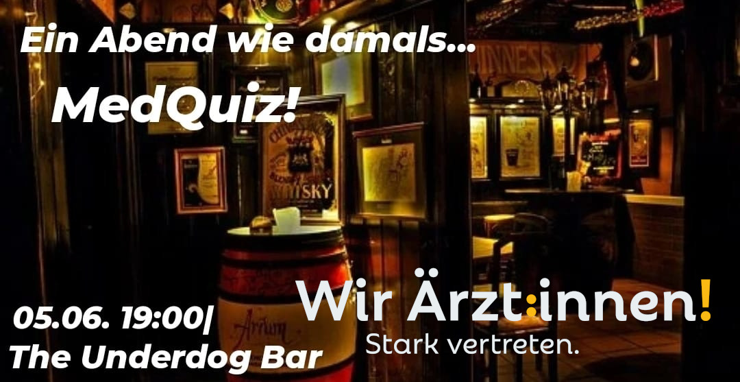 Ein Abend wie damals… MedQuiz!